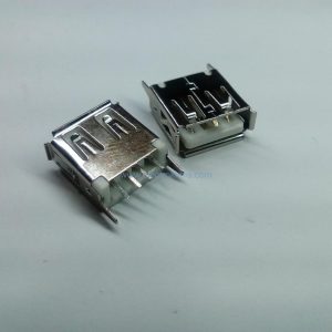 مادگی صاف سوکت ایستاده.USB