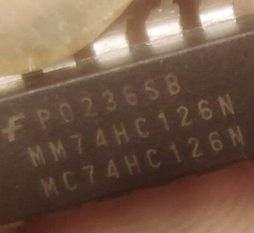 MM74HC126N آیسی