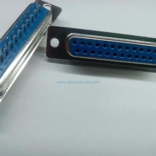 کانکتور نریDB25 PIN با کاور