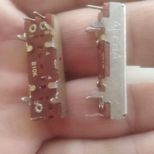 ولوم کشویی ۱۰ کیلو اهم ۳ سانتیمتری آلفا مونو