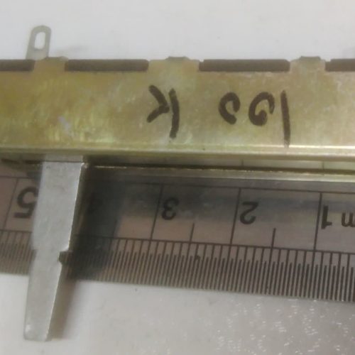 ولوم کشویی ۱۰۰ کیلو اهم مونو ۵ سانتیمتر فلزی