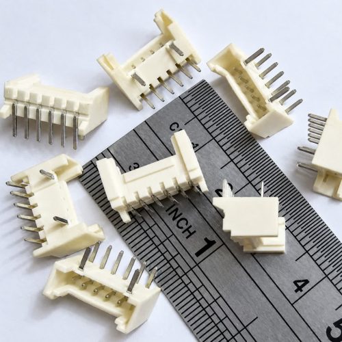 باکس هدر۶پین تک ردیف رایت سفید