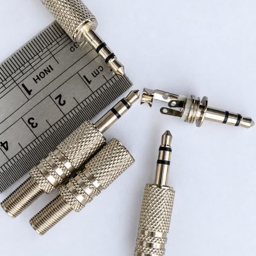 سرکابل AUX 3.5 دو خط فلزی