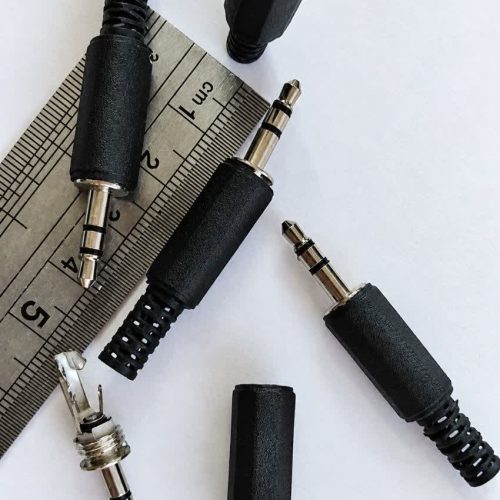 سرکابل ۳٫۵AUX دو خط صاف پلاستیکی