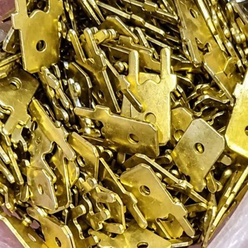 فیش نری کولری نصبی روبردی برنجی